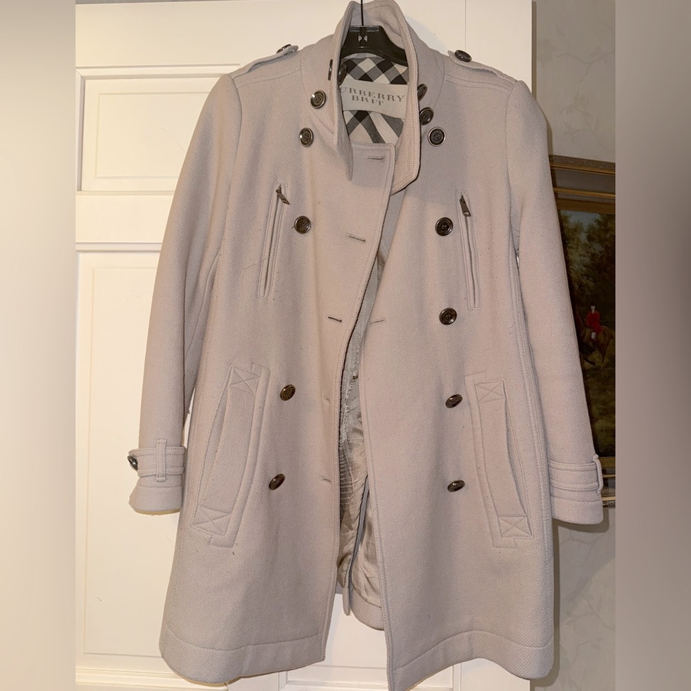 Burberry Coat wool size US10